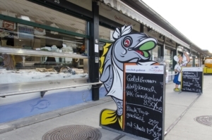 Fisch-Gruber am Wiener Naschmarkt