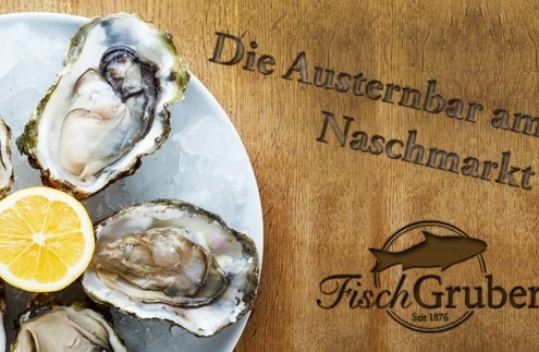 Die Austernbar von Fisch-Gruber am Wiener Naschmarkt ist wieder geöffnet!